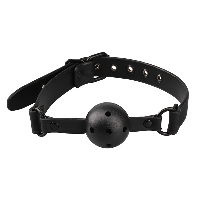 Gag ball avec boule de 3,8 cm pour jeux BDSM