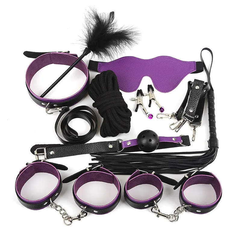 Kit BDSM complet avec accessoires de soumission