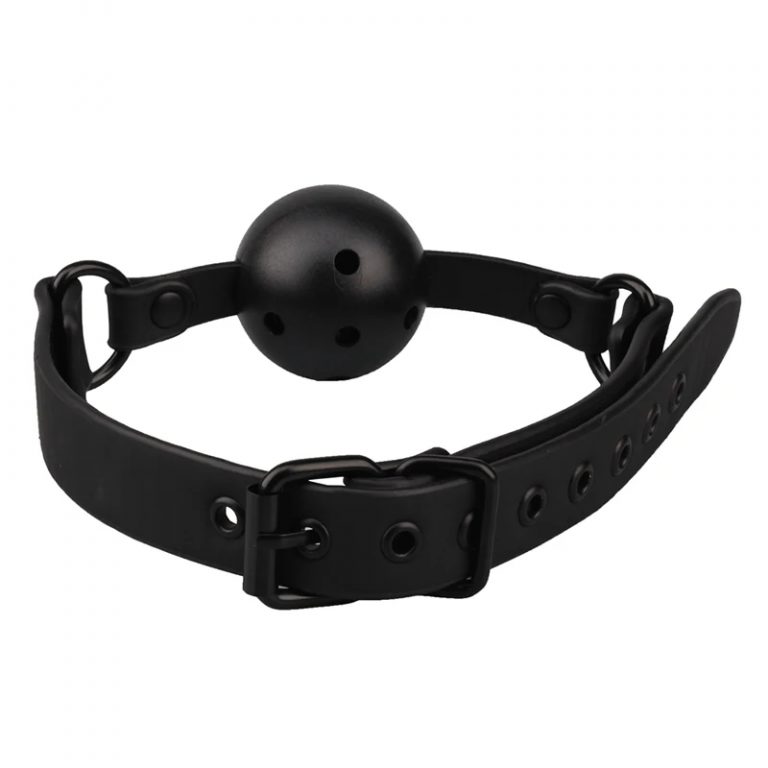 Gag ball seule pour jeux de soumission