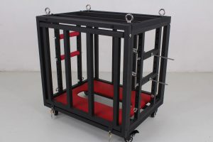 Cage BDSM compacte pour soumission maximale