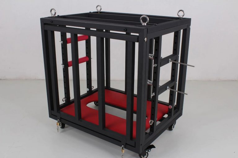 Cage BDSM compacte pour soumission maximale