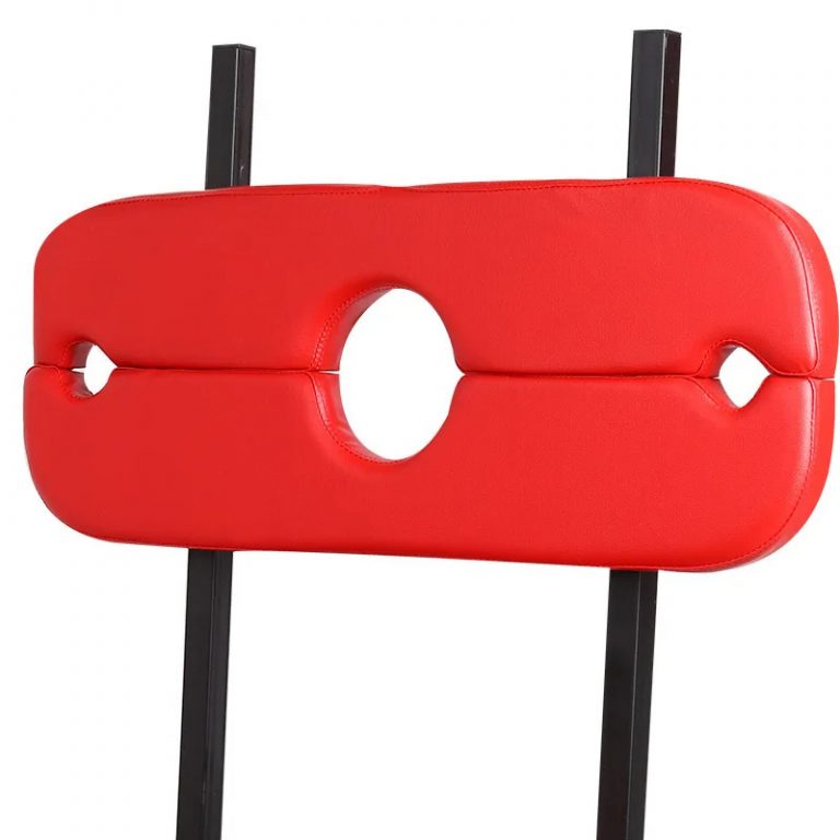 Chaise BDSM blocage des mains pour jeux intenses